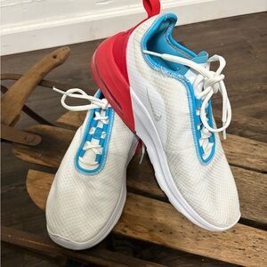 Nike Air Max Red White and Blue Running Shoes - Women’s Size 10